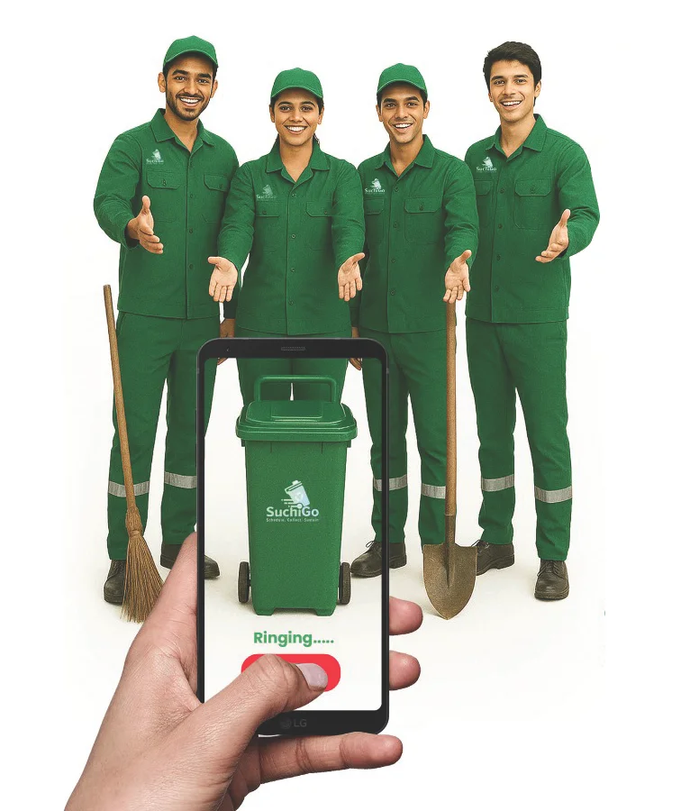 SuchiGo Team and Smart Bin Booking System
