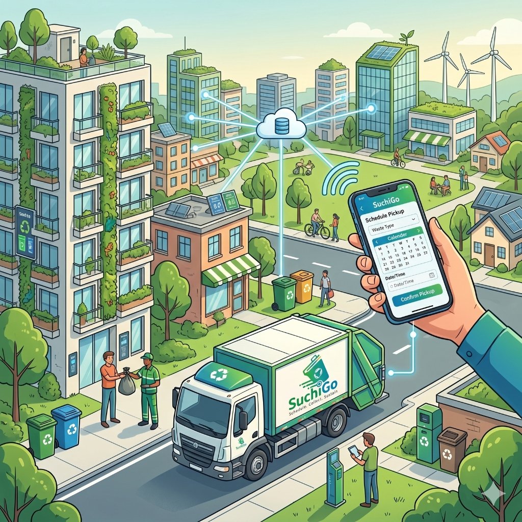 Smart Eco-City IoT Waste Management Network